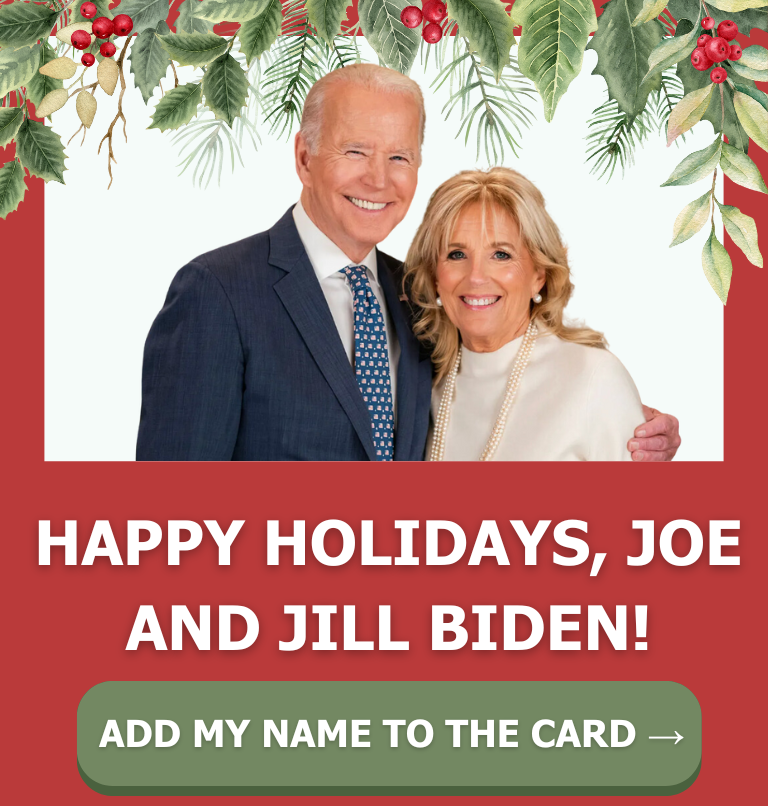 HAPPY THANKSGIVING, JOE AND JILL BIDEN!!